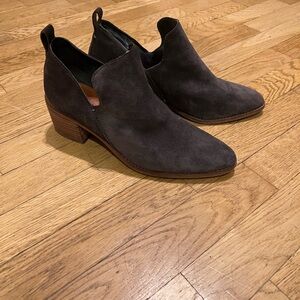 1. State suede ankle boots